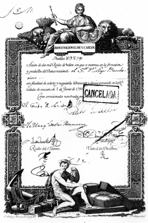 Archivo:Banca San Carlos (billet au nom de Boccherini)