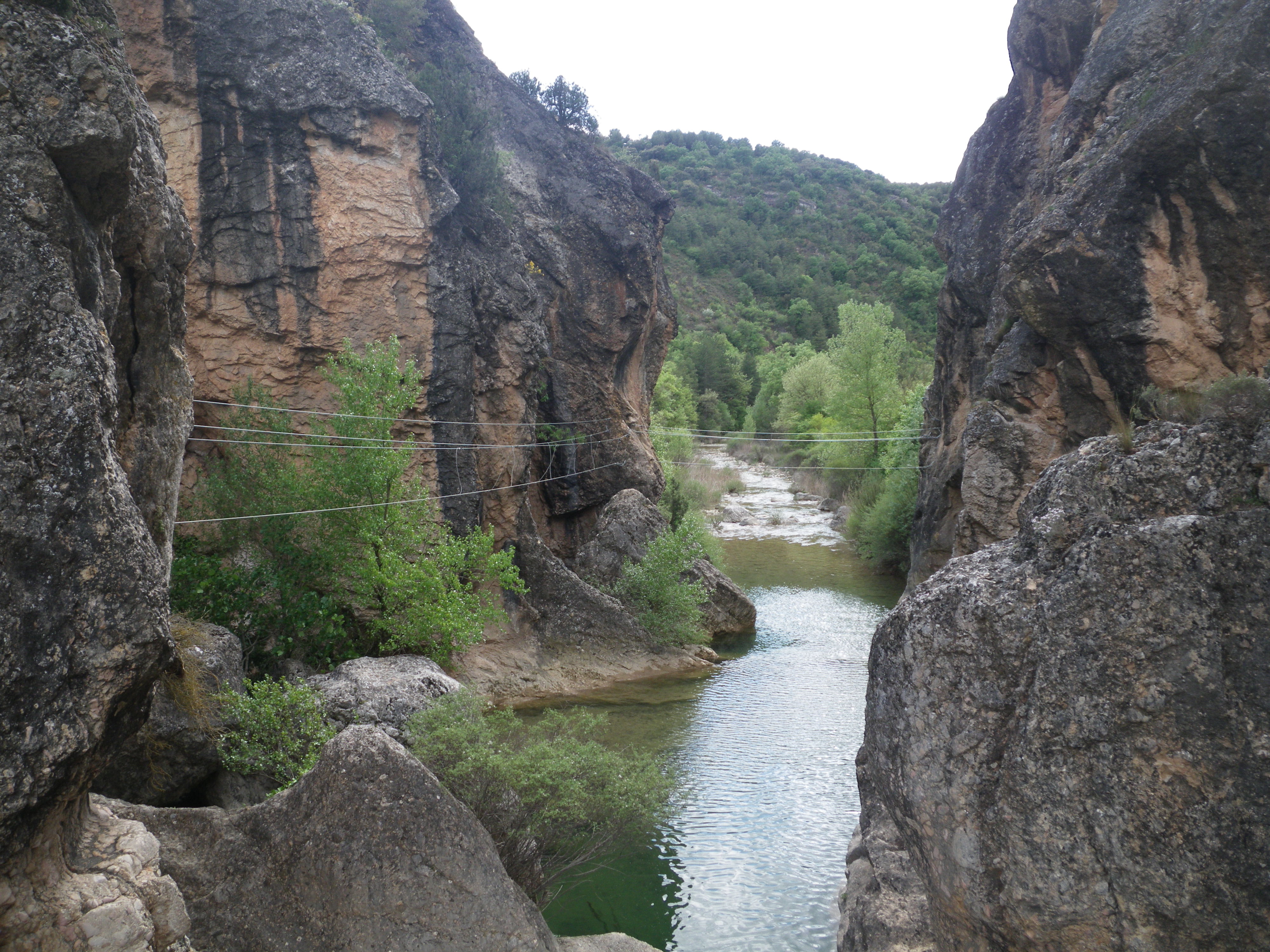 Río Isuala, via ferrata (IMGP0607).JPG