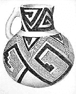 Mogollon pottery (beaker)