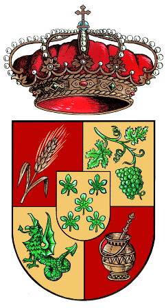 Archivo:Escudo de un pueblo de extremadura llamado santa marta