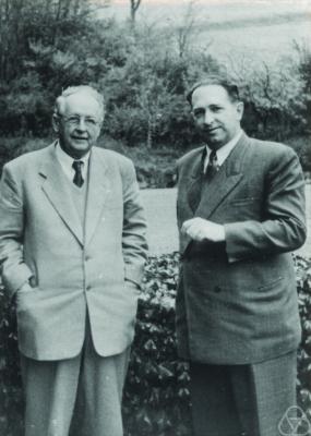 Archivo:Hermann Weyl, Ernst Peschl