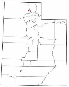 Localización de Brigham City, Utah