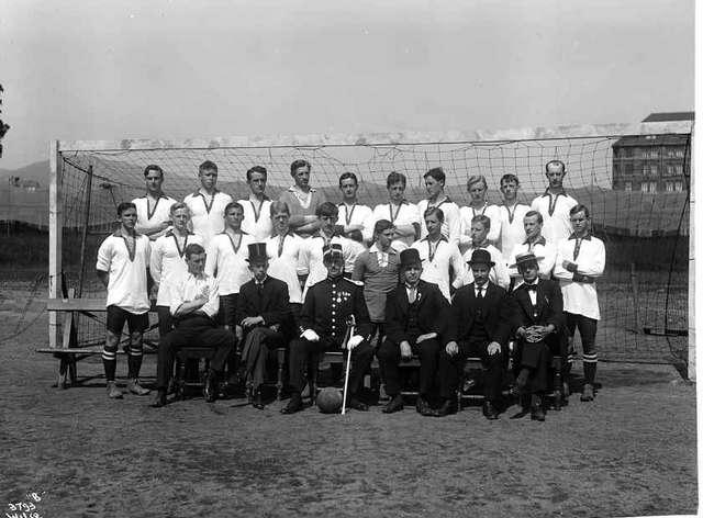 Norway national football team in 1912