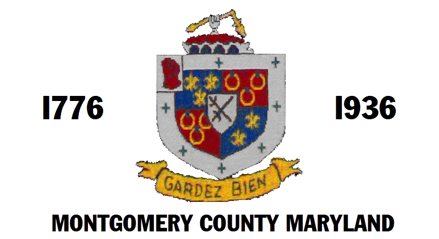 Archivo: Flag of Montgomery County, Maryland (1944–1976)