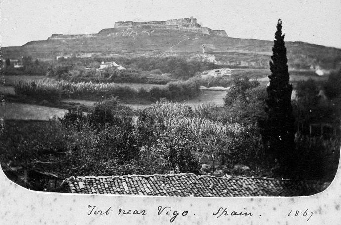 Fort near Vigo. Spain. 1867.jpg
