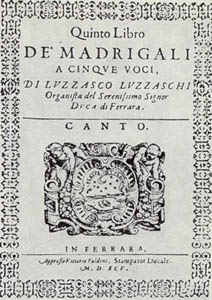 Archivo:Luzzaschis Quinto libero dei madrigali (first edition)