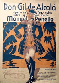Archivo:Don Gil de Alcalá (Manuel Penella Moreno 1932) cartel