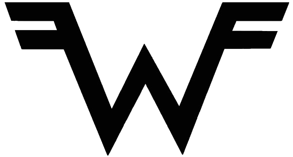 Weezer flying =W= logotype