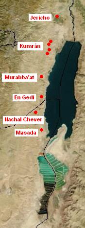 Archivo:Dead Sea Scrolls Map