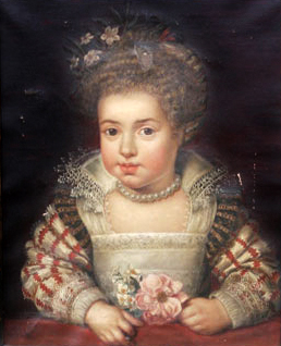 Archivo:Queen Henrietta Maria as a child by Frans Pourbus the Younger 1611