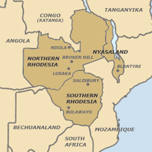 Archivo:Federation of Rhodesia and Nyasaland