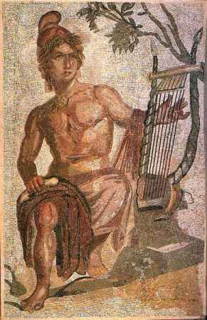 Archivo:Mosaico di Orfeo da Cagliari - Museo Archelogico di Torino