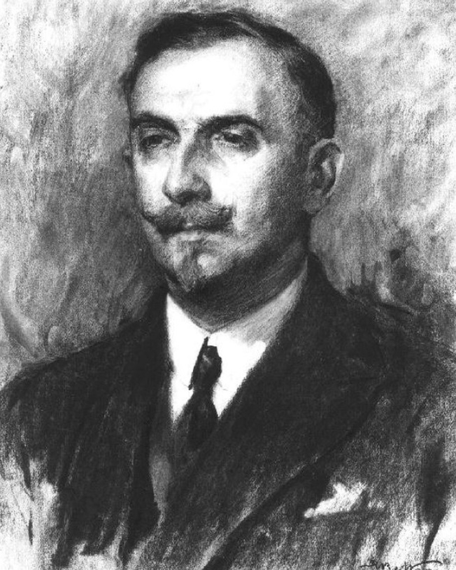 Archivo Ritratto dell'artista, Carlo Bazzi di Achille Beltrame