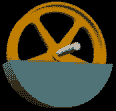 Archivo:Spoked flywheel animation
