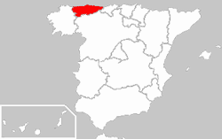 Archivo:Locator map of Asturias