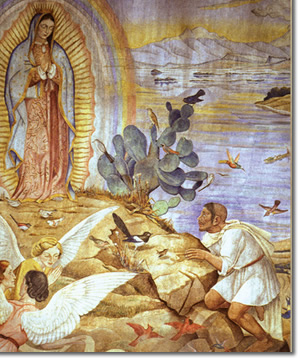 Archivo:FERNANDO LEAL Miracles of the Virgin of Guadalupe, Fresco Mexico City