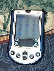Una PalmOne m130 con sistema operativo OS 4.1.