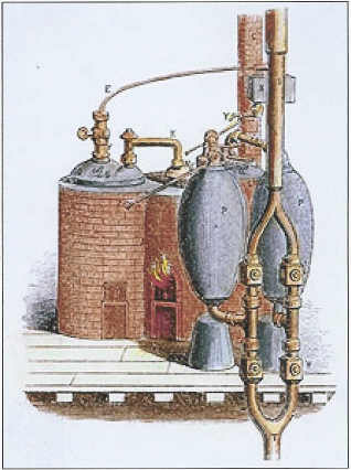 El Savery Engine de 1698 fue el primer motor de vapor exitoso.