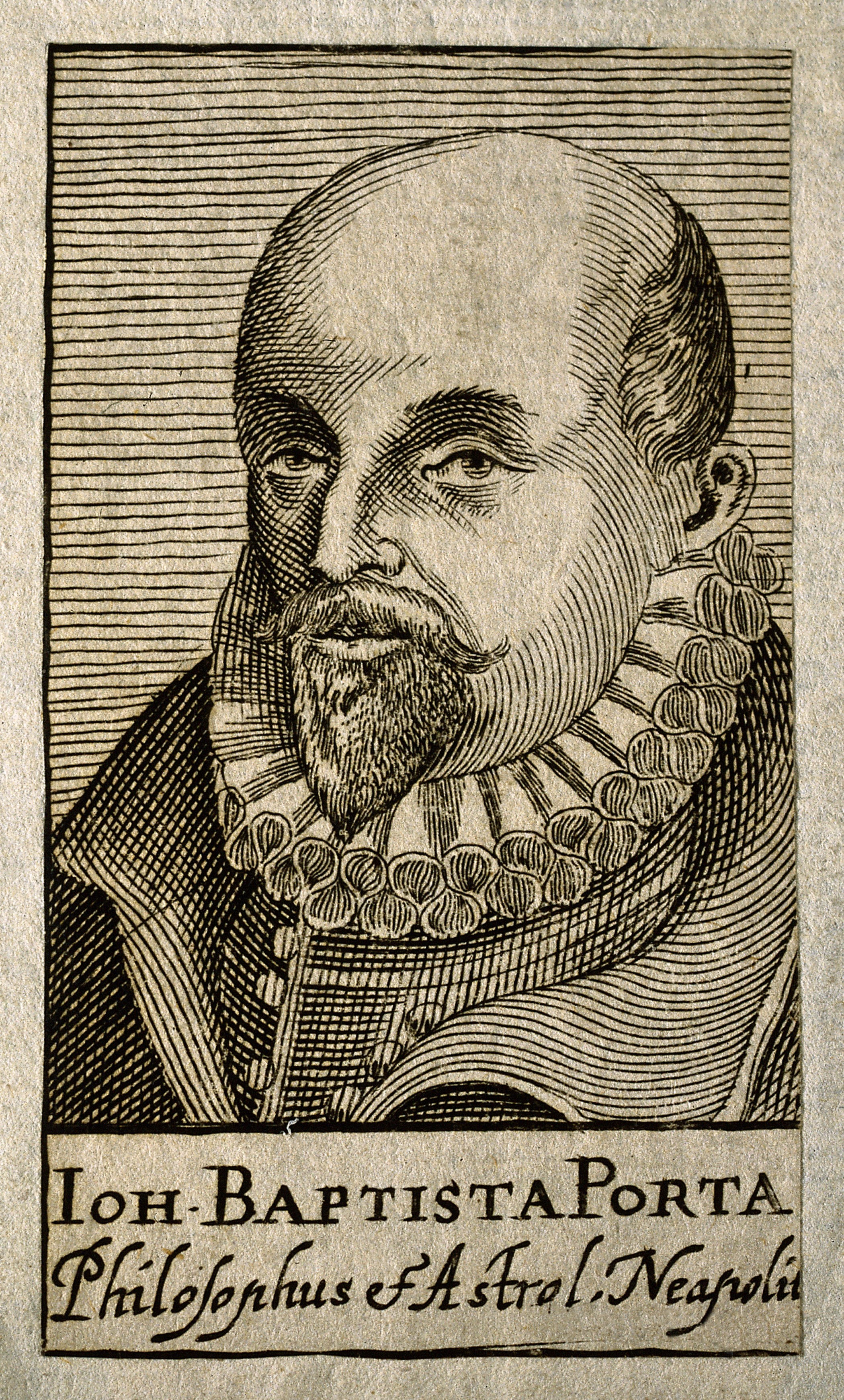 Giovanni Battista della Porta. Line engraving, 1688. Wellcome V0004749.jpg