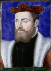 Odet de Coligny, Cardinal de Chatillon, ca 1552, by Léonard Limousin.jpg