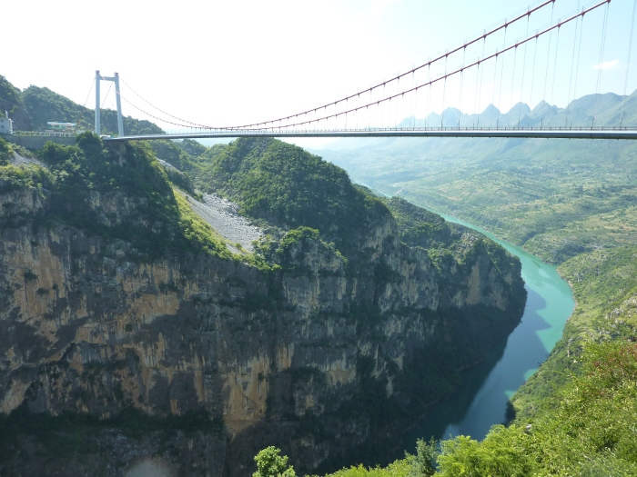 Beipanjiang Suspension Road Bridge-2