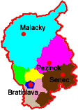 Archivo:Okresy kraj Bratislava Slovakia