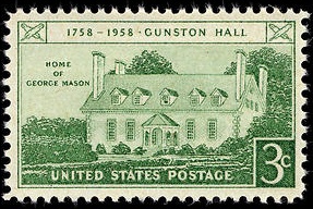 Archivo:Gunston Hall 1958 U.S. stamp.1