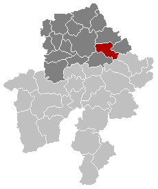 Archivo:Gesves Namur Belgium Map