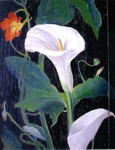 Archivo:May Alcott Nieriker - Floral Panel- oil on panel - by 1879