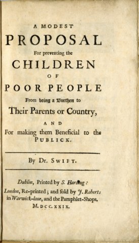 Archivo:A Modest Proposal 1729 Cover