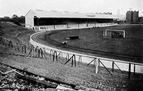 Stamford Bridge en agosto de 1905.