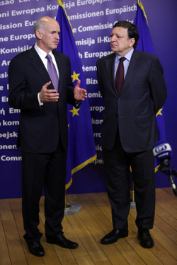 Archivo:George Papandreou and Jose Manuel Barroso