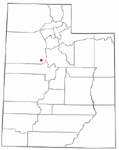 Localización de Vernon, Utah