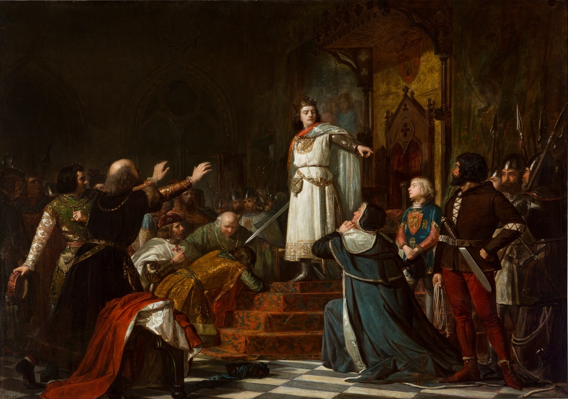 Enrique III de Castilla corrige a los señores castellanos