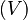 (V)