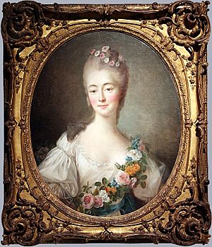0 Versailles musée de l'Histoire de France - Portrait de la comtesse Du Barry en Flore - F-H Drouais (1).JPG