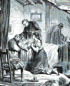Archivo:1870-11-25, La Ilustración Española y Americana, España, Barcelona (cropped) Enfermo agonizante