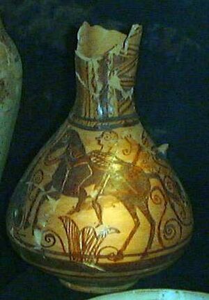 Archivo:Albufereta-ceramica-jinete