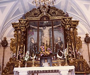 Archivo:Altar del Stmo. Cristo del Humilladero. Malanquilla
