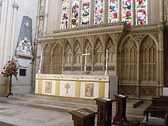 Altar mayor Abadía de Bath