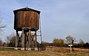 Archivo:Beaumont Kansas Water Tower