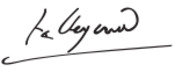 Firma de Charles Maurice de Talleyrand