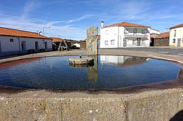 Fuente a la entrada del pueblo.