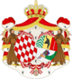Coat of Arms of Ghislaine, Princess of Monaco.svg