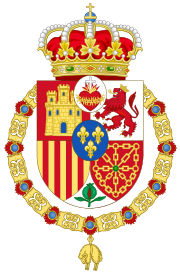 Archivo:Coat of Arms used by the supporters of the Carlist Claimants to the Spanish Throne (adopted c.1890)