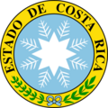 Coat of arms of Costa Rica (1840-1842)