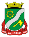Coats of arms of Brusque city (Santa Catarina)