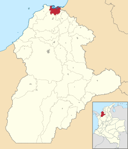 San Antero ubicada en Córdoba (Colombia)