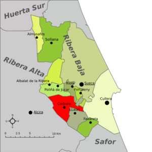 Archivo:Corbera-Mapa de la Ribera Baja