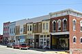 Courthouse square in Mount Pulaski